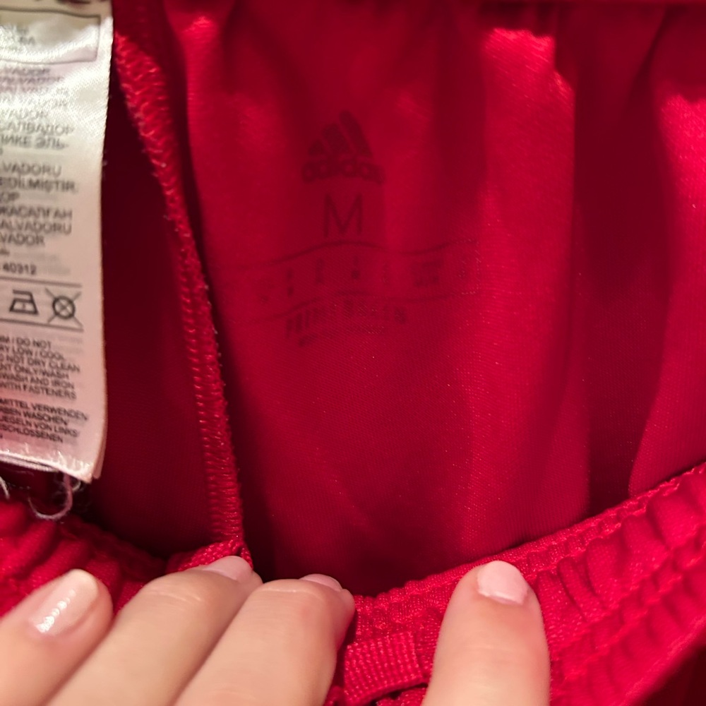 adidas Red Sweatpants